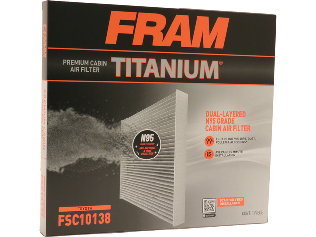 FRAM Titanium® Cabin Air Filter