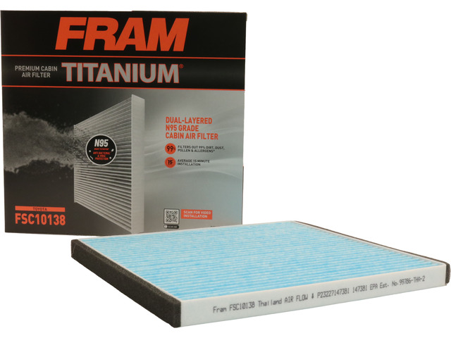 FRAM Titanium® Cabin Air Filter