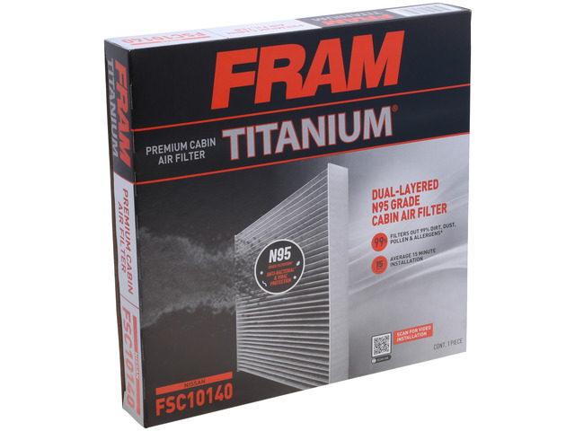 FRAM Titanium® Cabin Air Filter