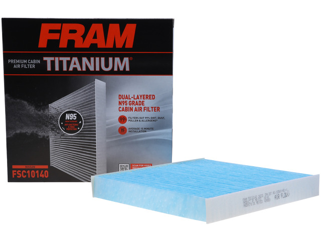 FRAM Titanium® Cabin Air Filter