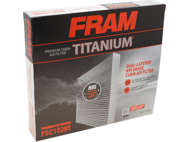 FRAM Titanium® Cabin Air Filter