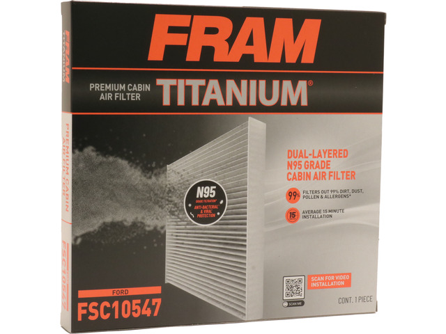 FRAM Titanium® Cabin Air Filter