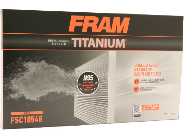 FRAM Titanium® Cabin Air Filter