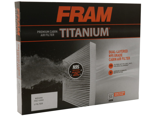 FRAM Titanium® Cabin Air Filter