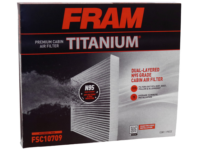 FRAM Titanium® Cabin Air Filter