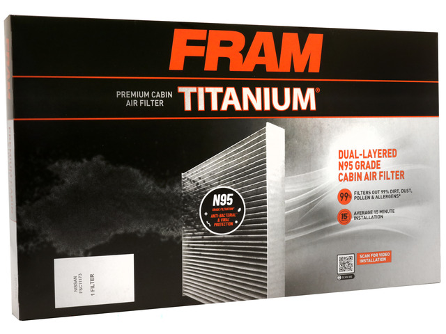 FRAM Titanium® Cabin Air Filter