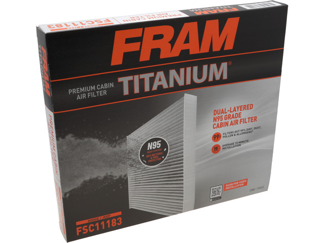 FRAM Titanium® Cabin Air Filter