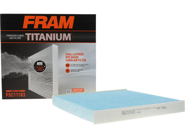 FRAM Titanium® Cabin Air Filter