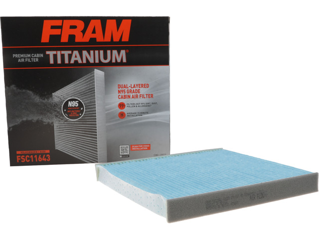 FRAM Titanium® Cabin Air Filter