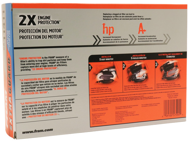 FRAM Extra Guard® Air Filter
