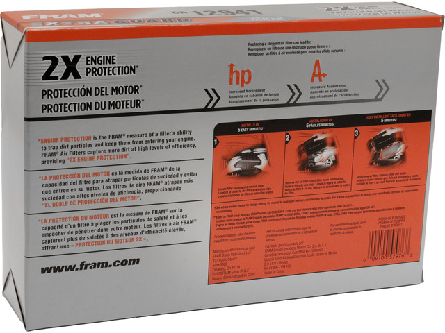 FRAM Extra Guard® Air Filter