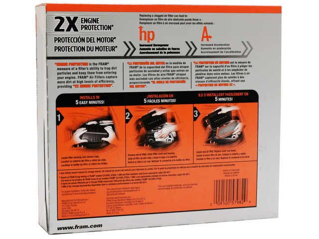 FRAM Extra Guard® Air Filter