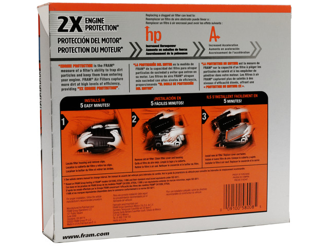 FRAM Extra Guard® Air Filter