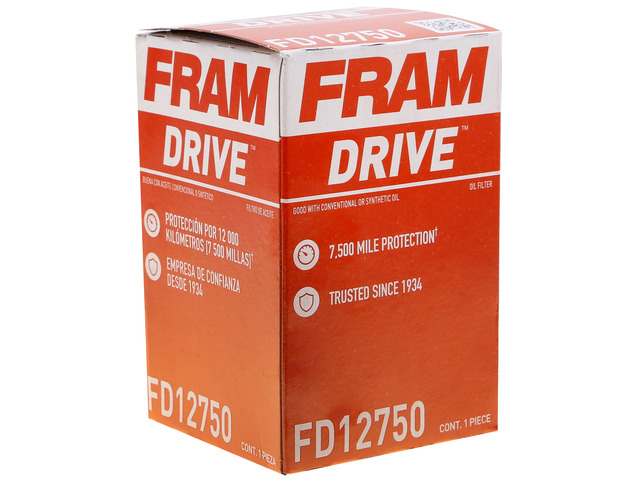 FRAM Drive™ Oil Filter 1 FRAM Drive™ Oil Filter
