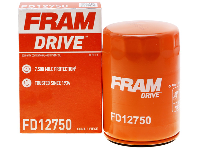 FRAM Drive™ Oil Filter 5 FRAM Drive™ Oil Filter