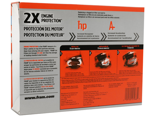 FRAM Extra Guard® Air Filter
