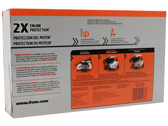 FRAM Extra Guard® Air Filter