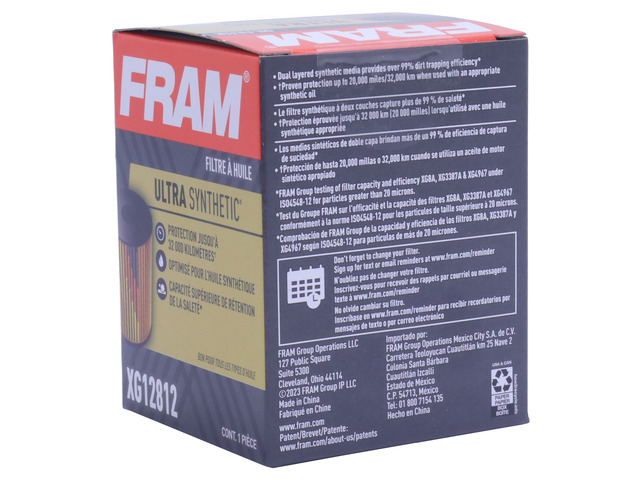 FRAM Ultra Synthetic® Oil Filter