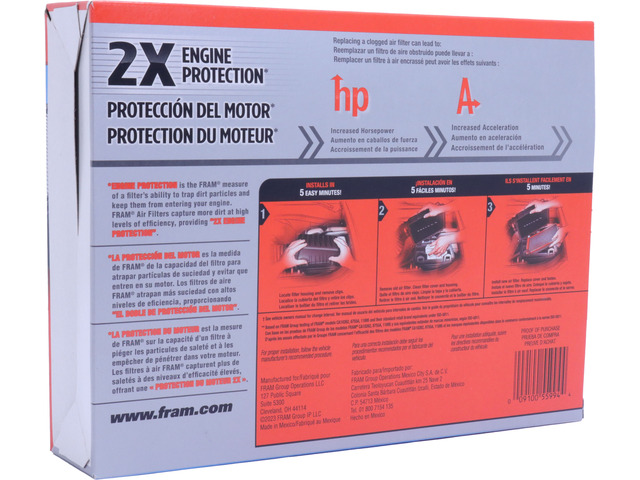 FRAM Extra Guard® Air Filter