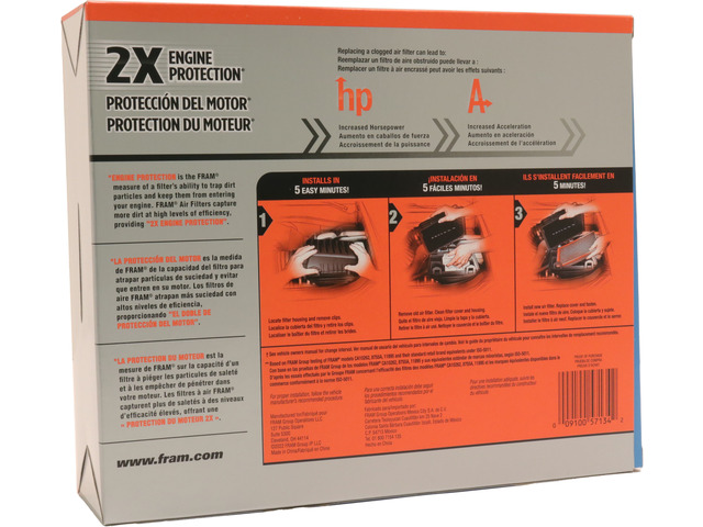 FRAM Extra Guard® Air Filter