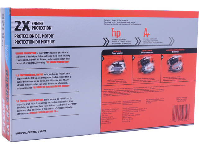 FRAM Extra Guard® Air Filter