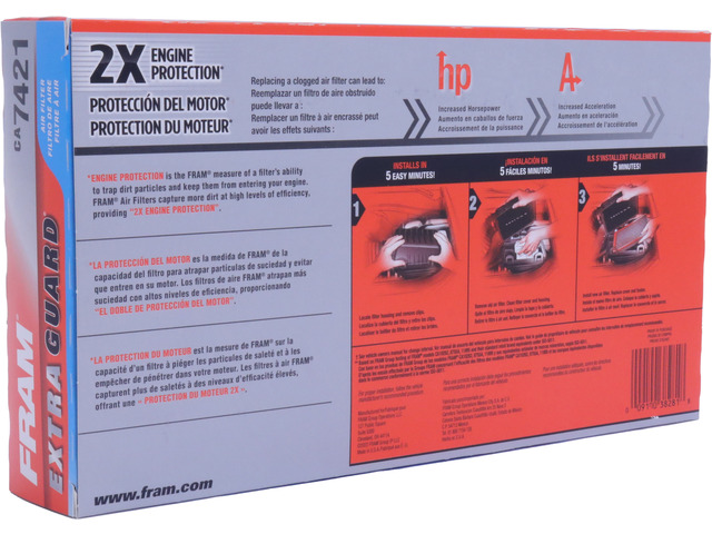FRAM Extra Guard® Air Filter