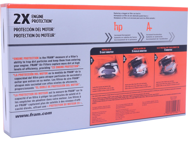 FRAM Extra Guard® Air Filter