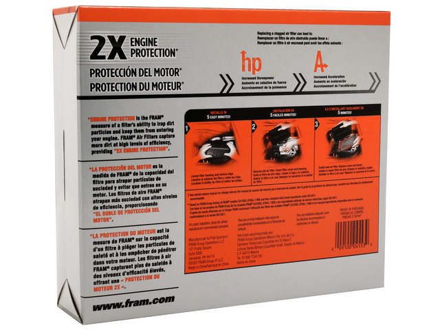 FRAM Extra Guard® Air Filter