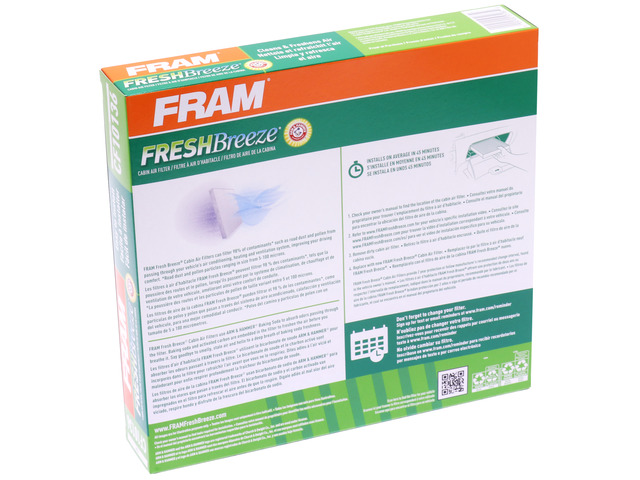 FRAM Fresh Breeze® Cabin Air Filter 4 FRAM Fresh Breeze® Cabin Air Filter