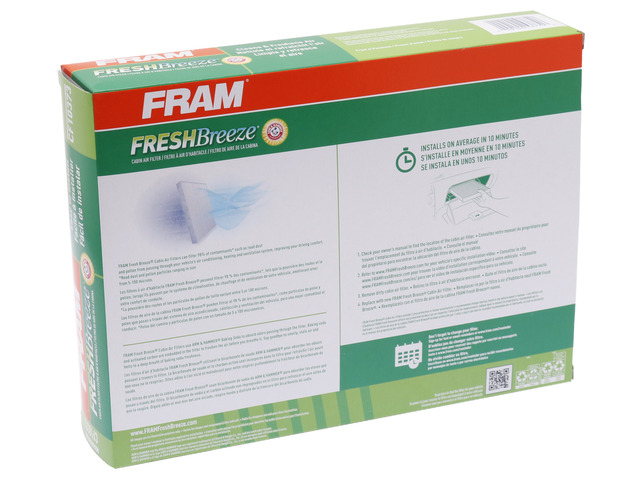 FRAM Fresh Breeze® Cabin Air Filter 4 FRAM Fresh Breeze® Cabin Air Filter