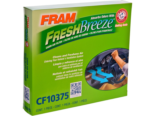 FRAM Fresh Breeze® Cabin Air Filter 1 FRAM Fresh Breeze® Cabin Air Filter